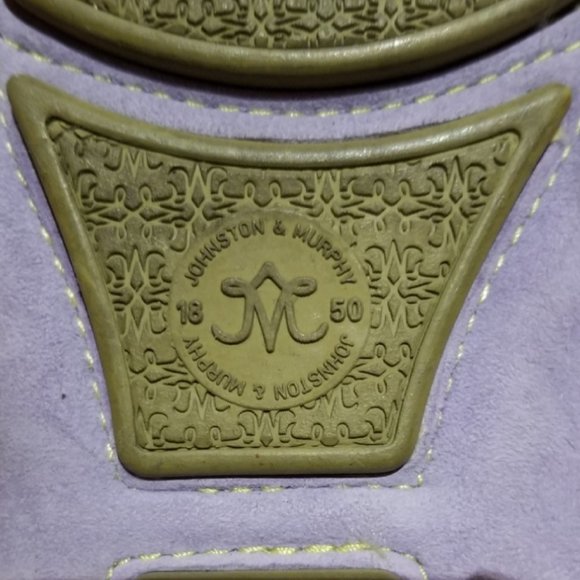Women's JOHNSTON & MURPHY Lilac Loafers (7/7.5) - Picture 5 of 16